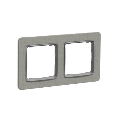 Sedna Design & Elements Ramka podwójna beton efekt betonu SDD390802 SCHNEIDER (SDD390802)